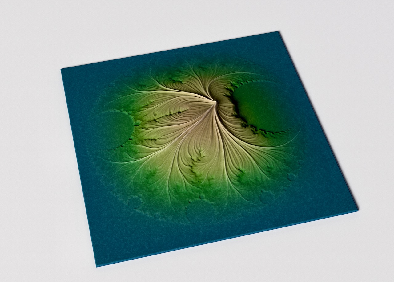 Circular Veiny Fractal - Wall Decor