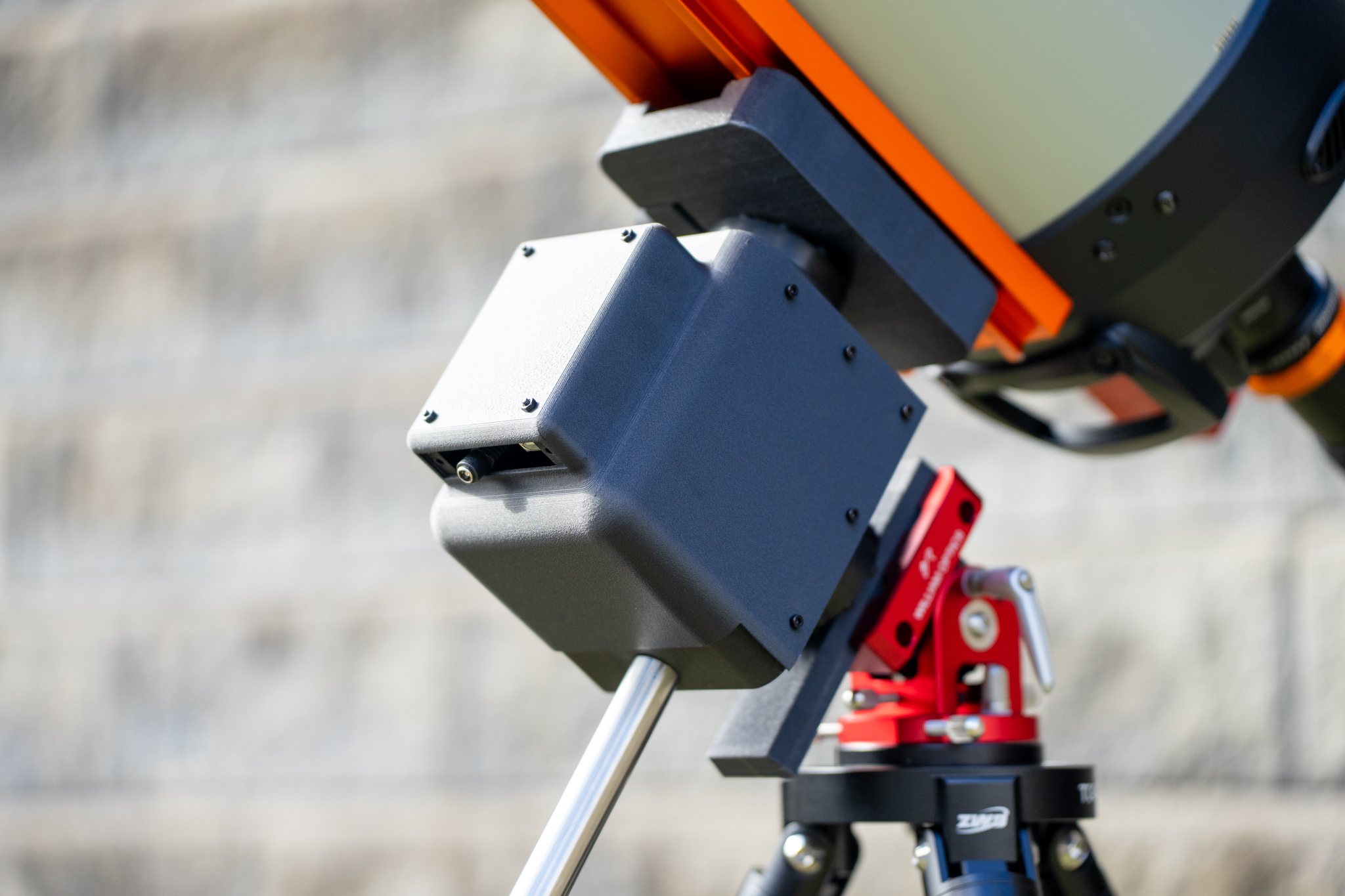 3D Printable Harmonic Drive Equatorial Telescope Mount