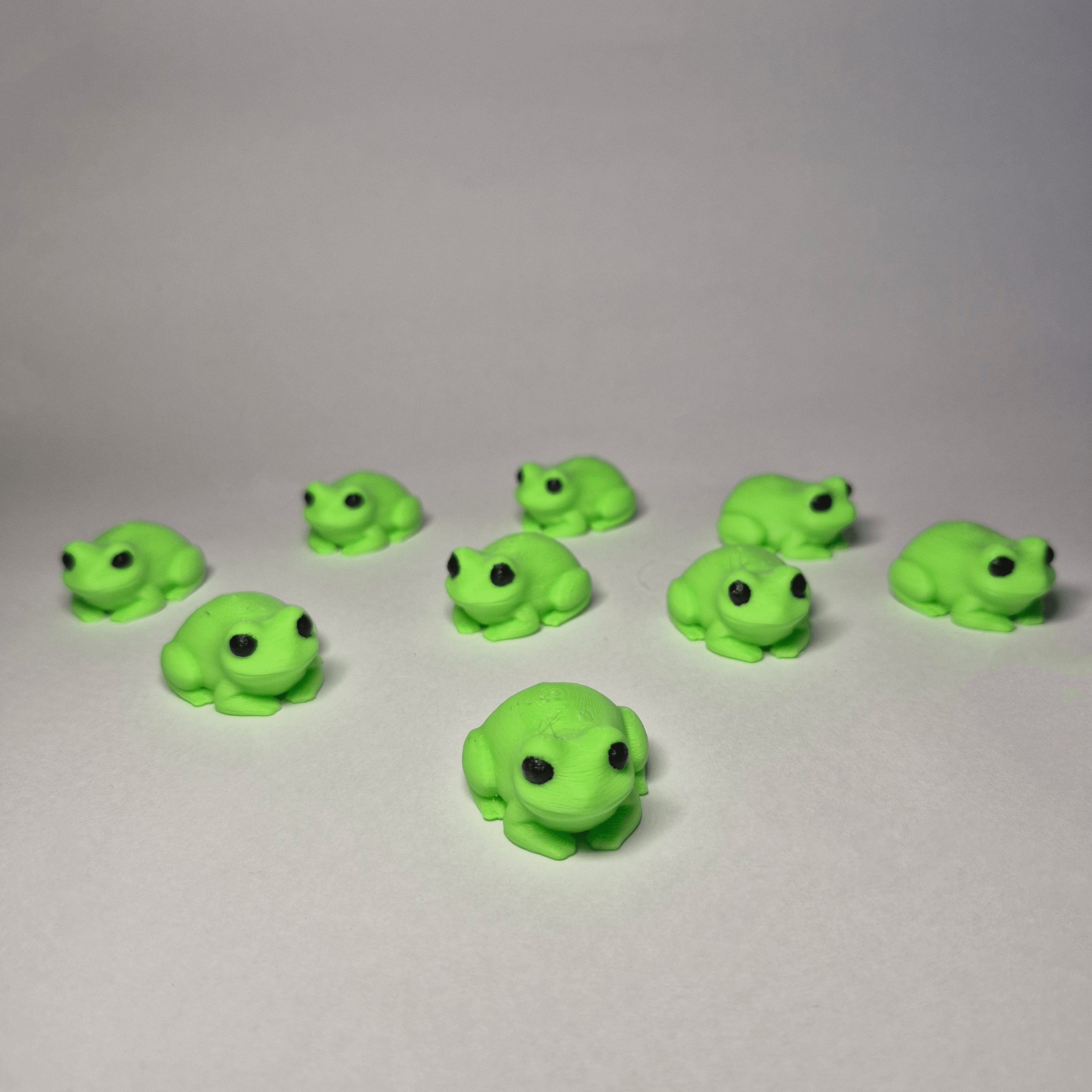 Miniatura 6 do modelo 3D Mini Magnet Frogs!