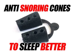 Anti snoring cones