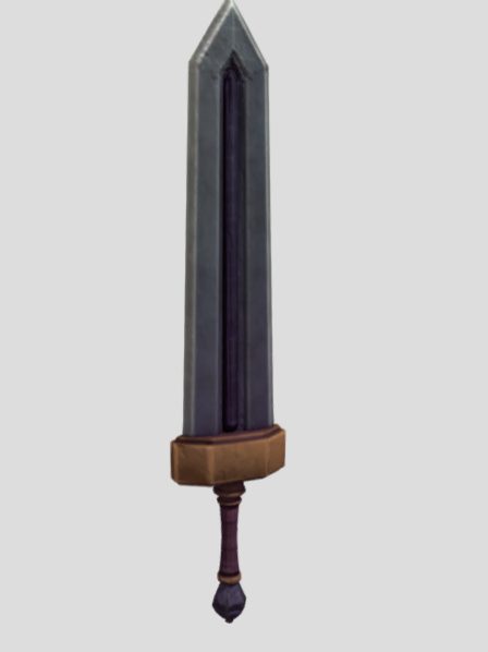 Animal company Great sword 3D model