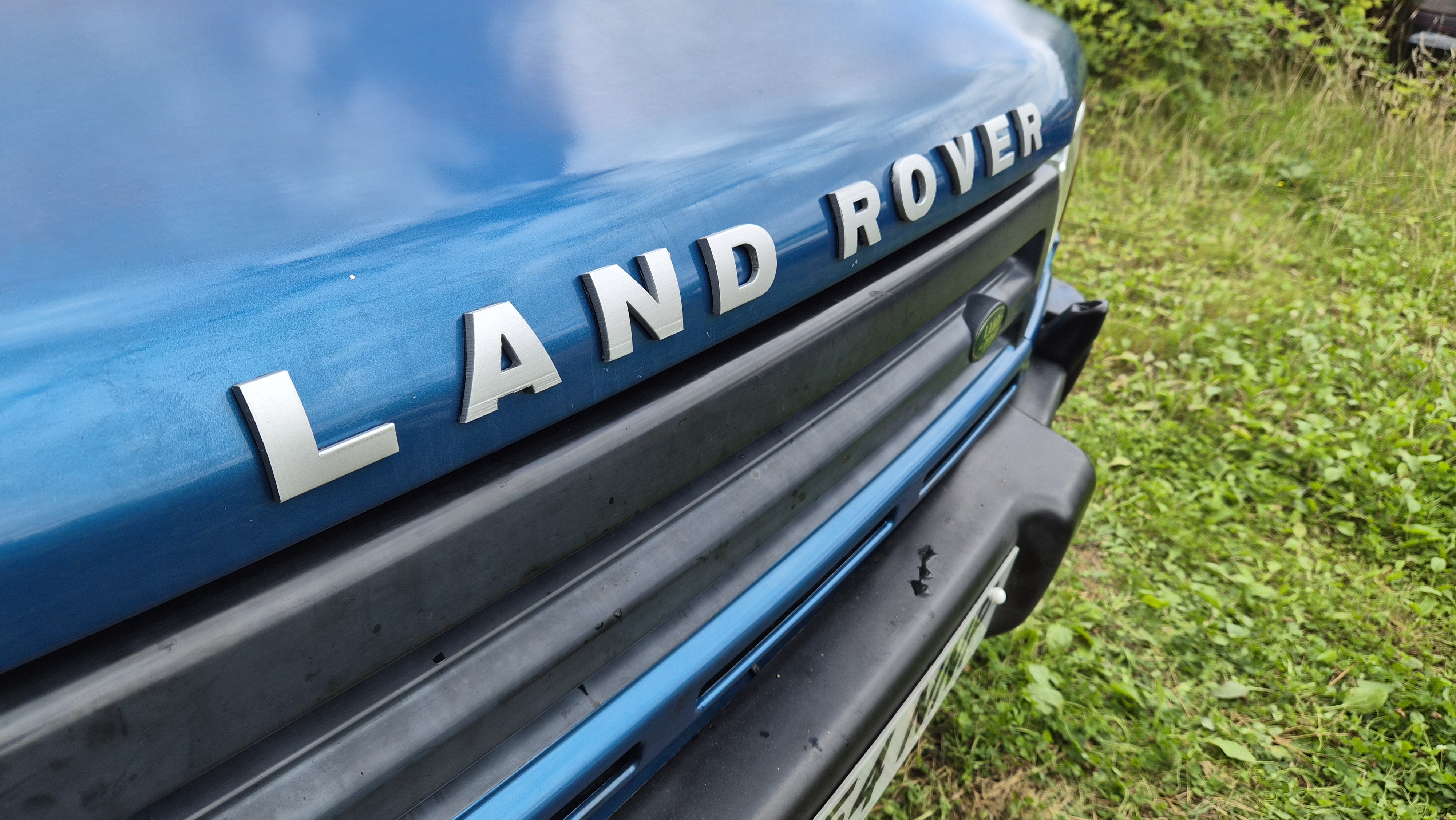 Land Rover Discovery 1 Bonnet Lettering 3D model