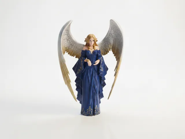 Dark Angel Figurine Fantasy Mythology 3D Printable