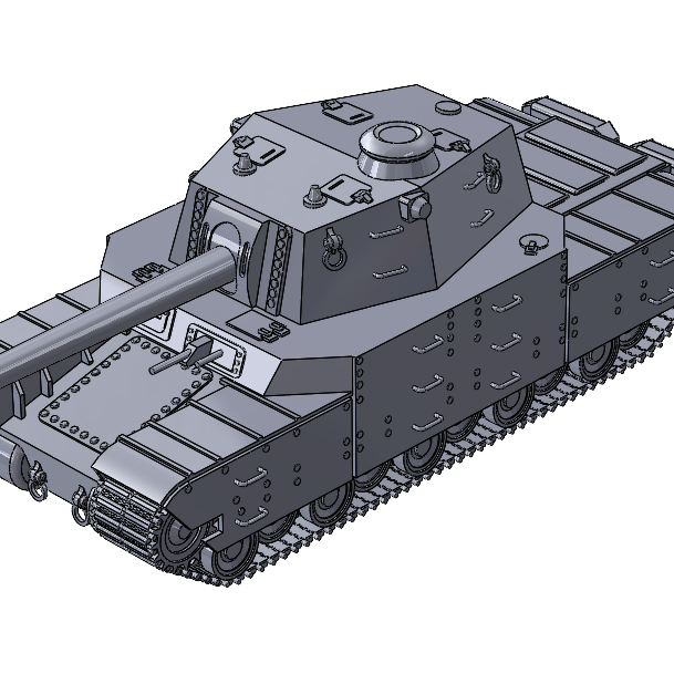 World of Tanks Type 5 Heavy by MM8225 | Download free STL model