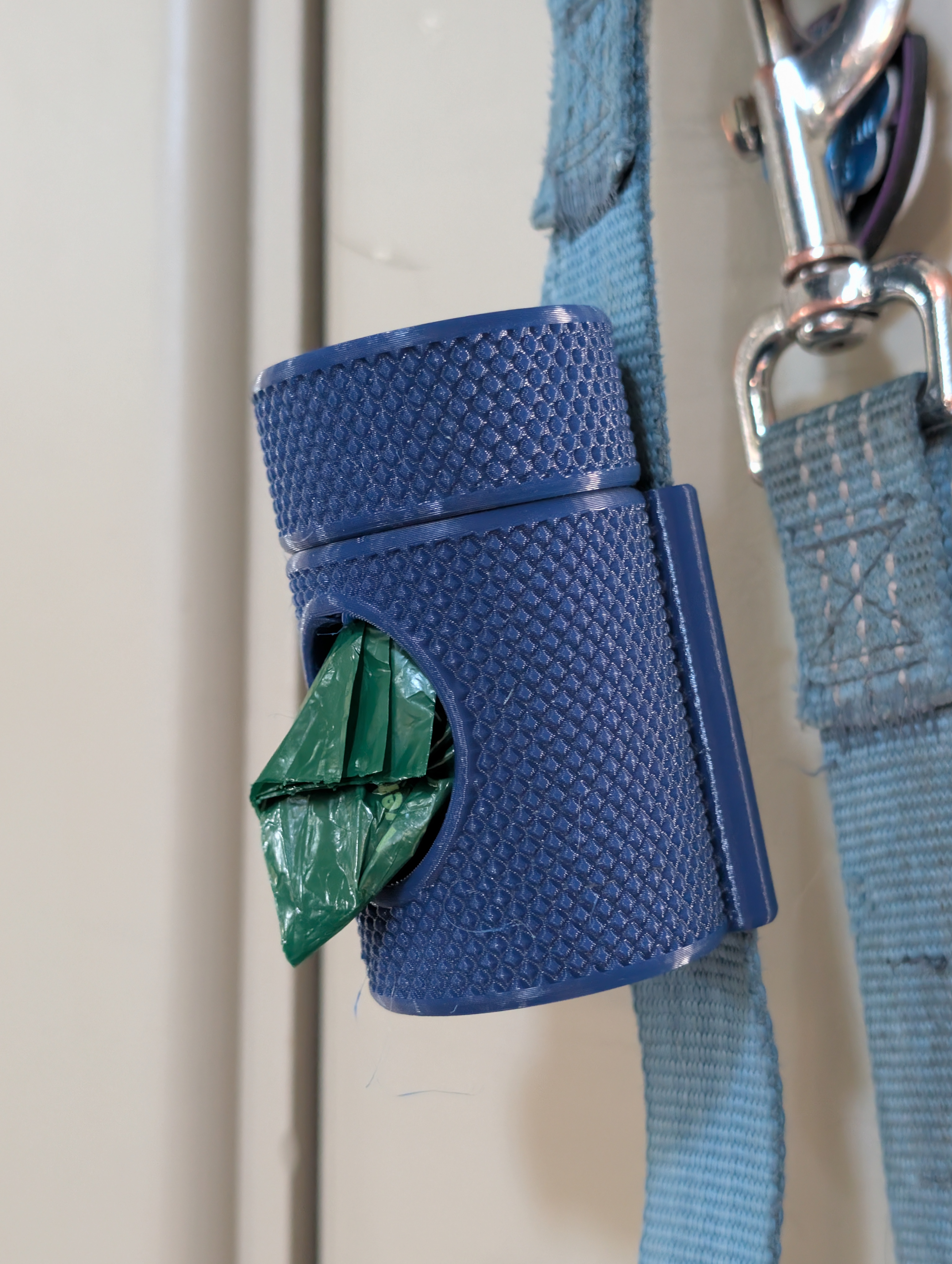 On-Leash Dog Poop Bag Holder