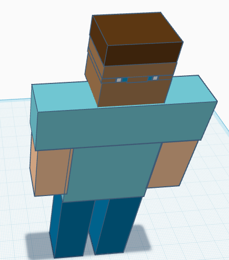 STEVE z MINECRAFT