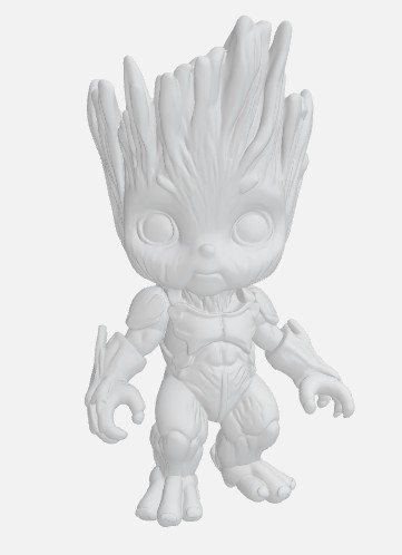 Miniatura 5 do modelo 3D MINI GROOT