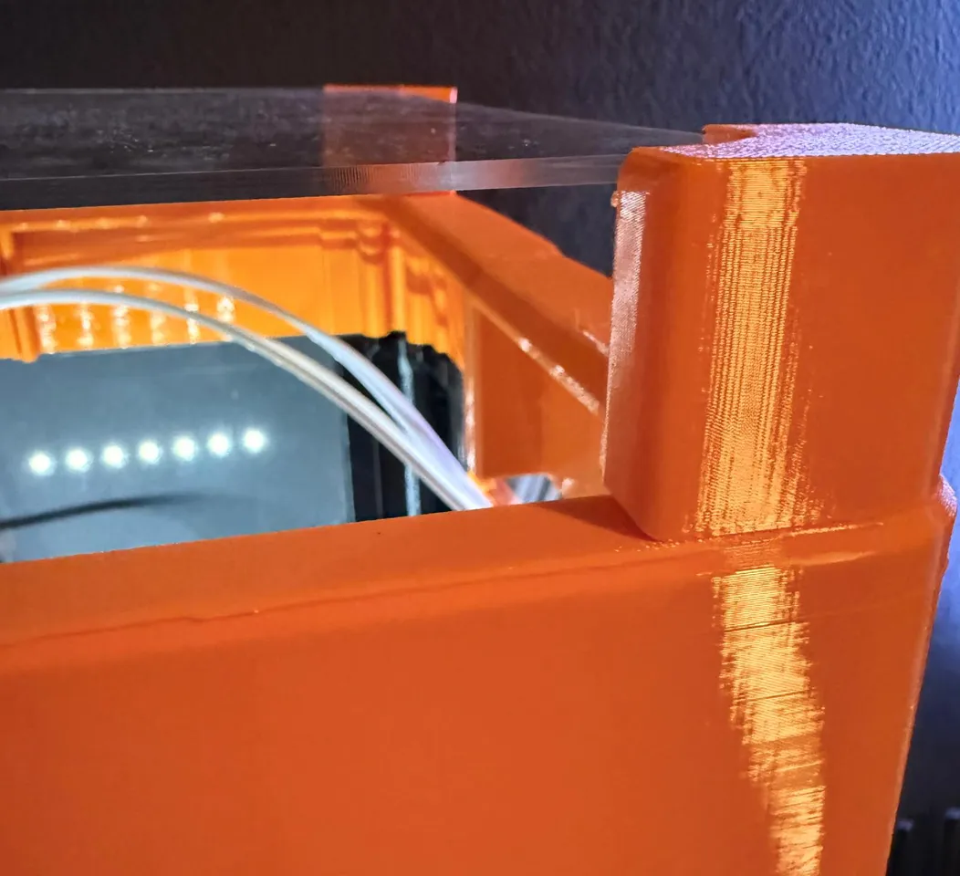 Lid Riser for FlashForge AD5X Enclosure Kit by MrChow | Download