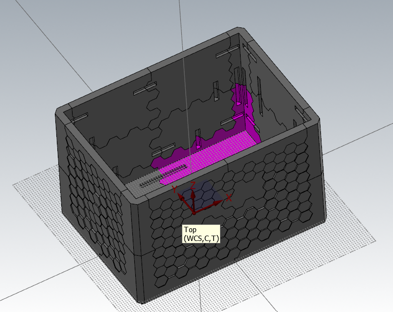 Hex Design Storage Box for Catan