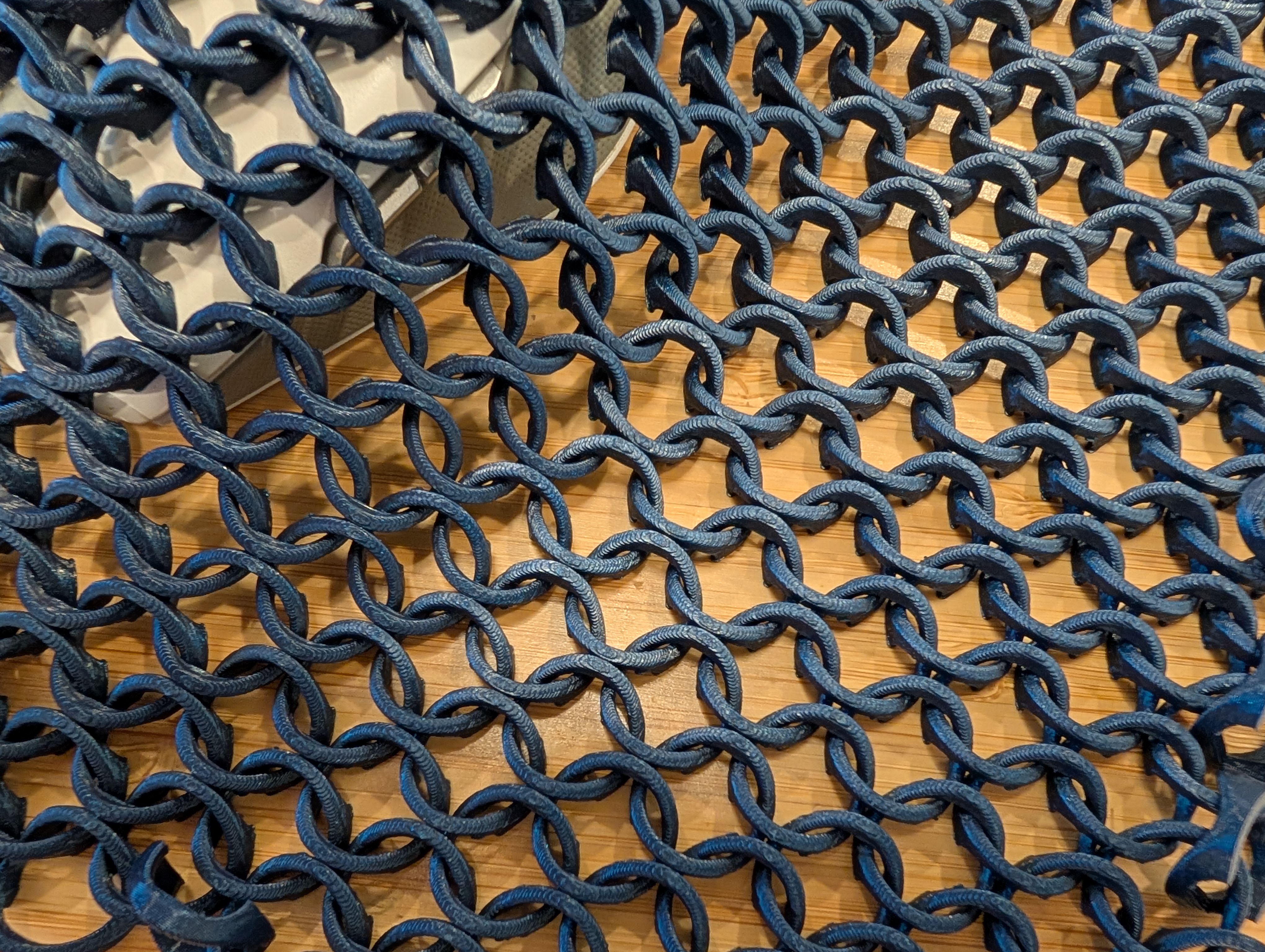 Easy Print Ring Chainmail Fabric