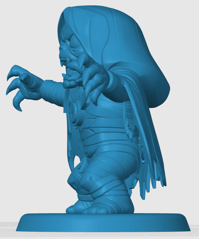 Miniatura 4 do modelo 3D Mumm-Ra Inspired Chibi