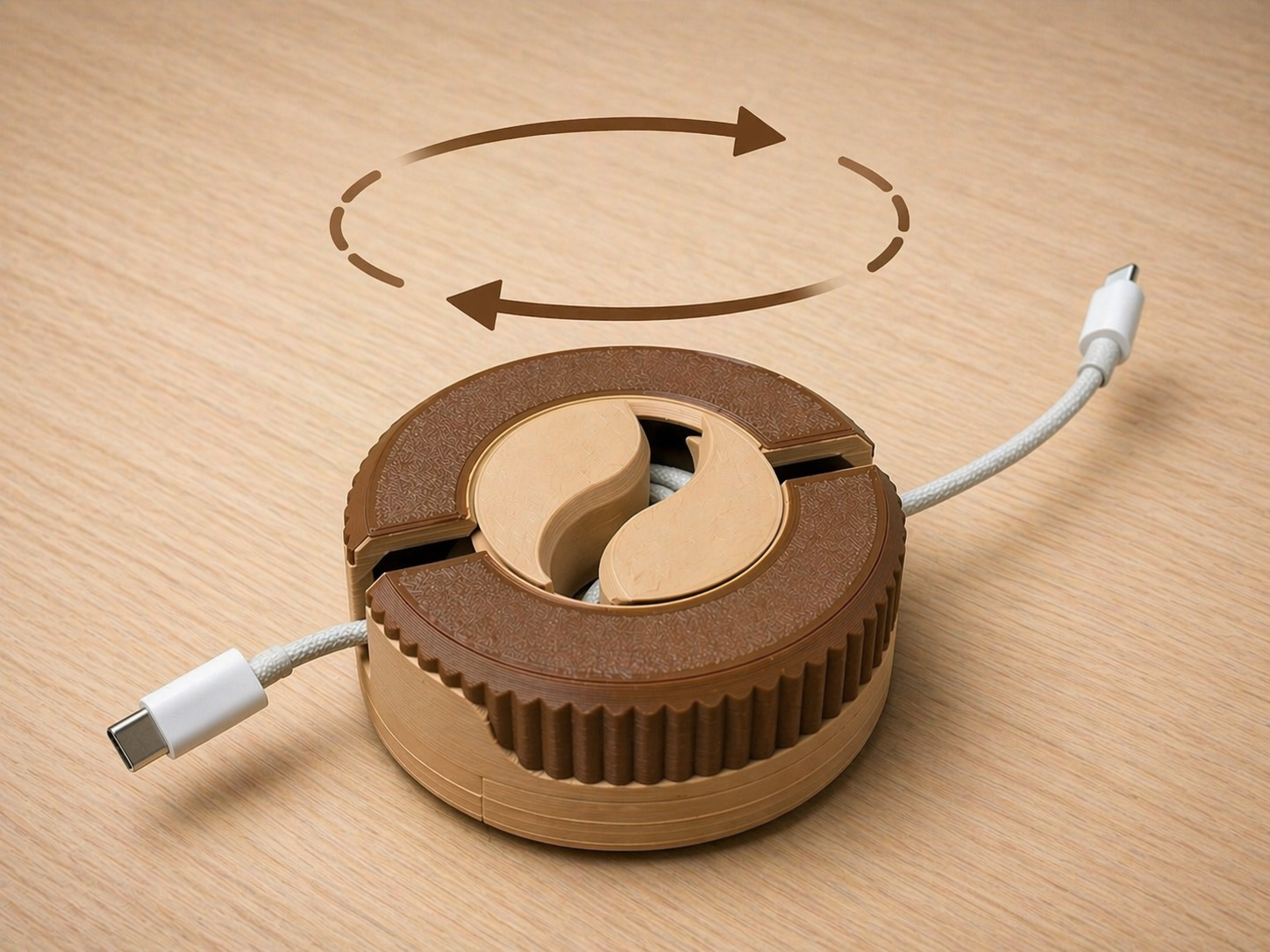 Ergonomic Cable Organizer | Wire Winder | Reel