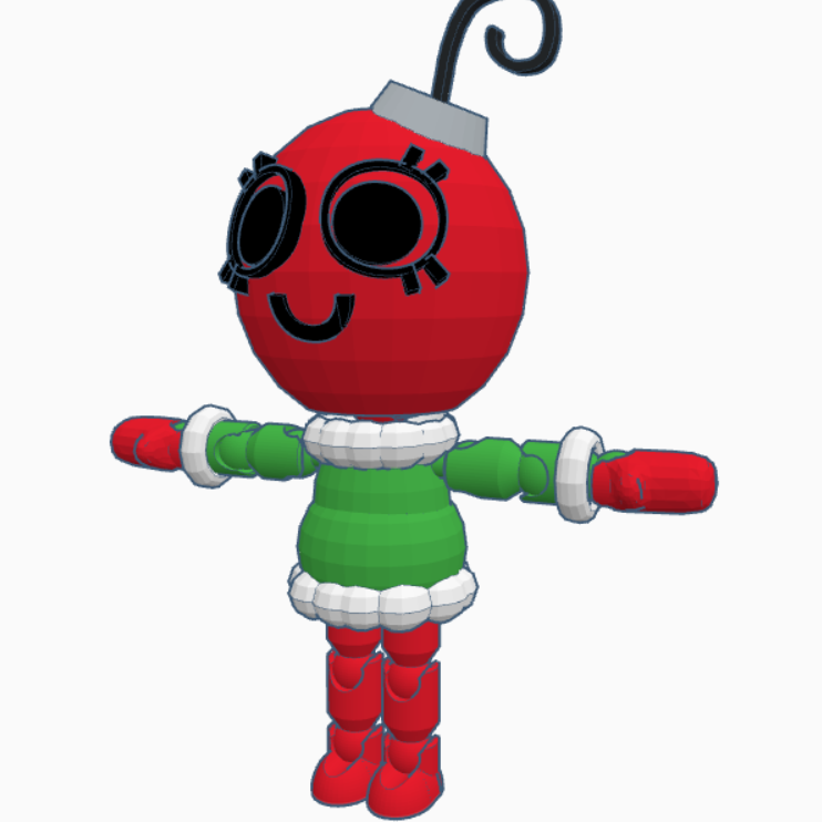Articulated Bobette from Dandy＇s World (Roblox Figure) by FanBlox ...