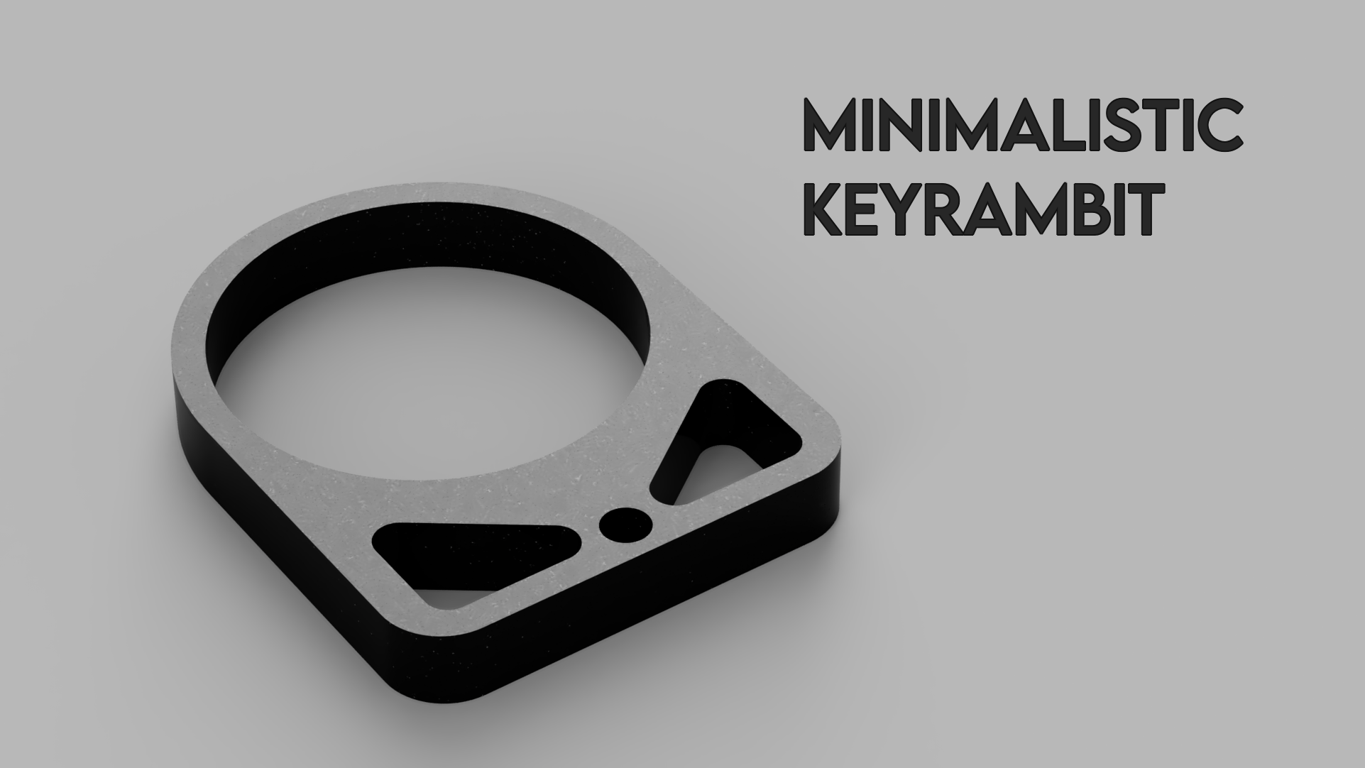 Minimalistic Keyrambit