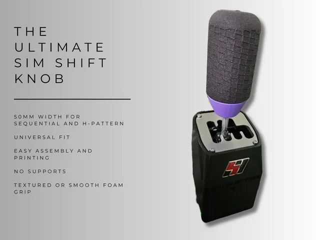 Universal TPU Shift Knob - 50mm