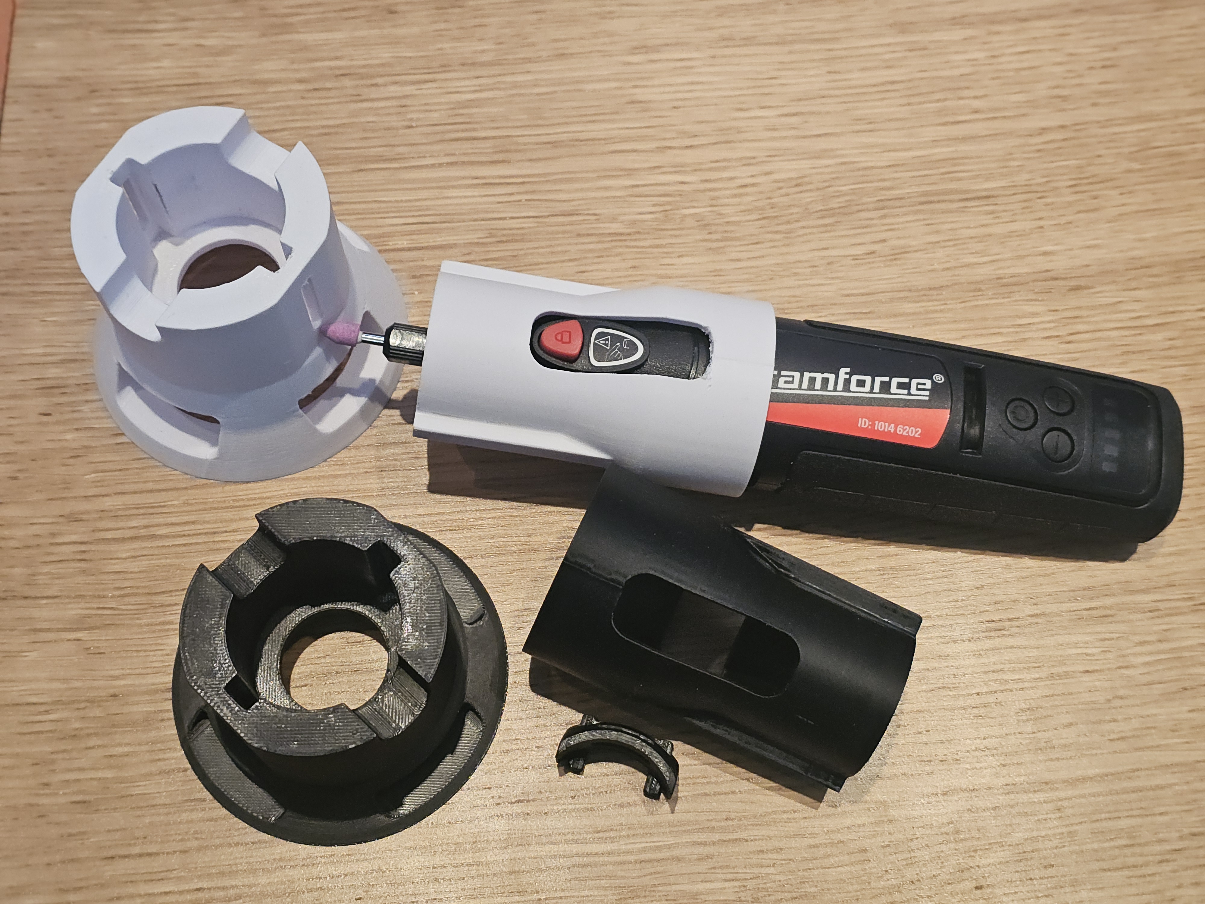 Adjustable Tamforce Cordless Rotary Tool to Router M3 and M4 — thumbnail 10