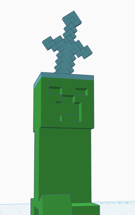 Dead Minecraft Creeper