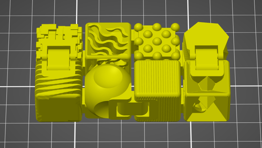 Miniatura 5 do modelo 3D Sensory Fidget & Infinity Cubes