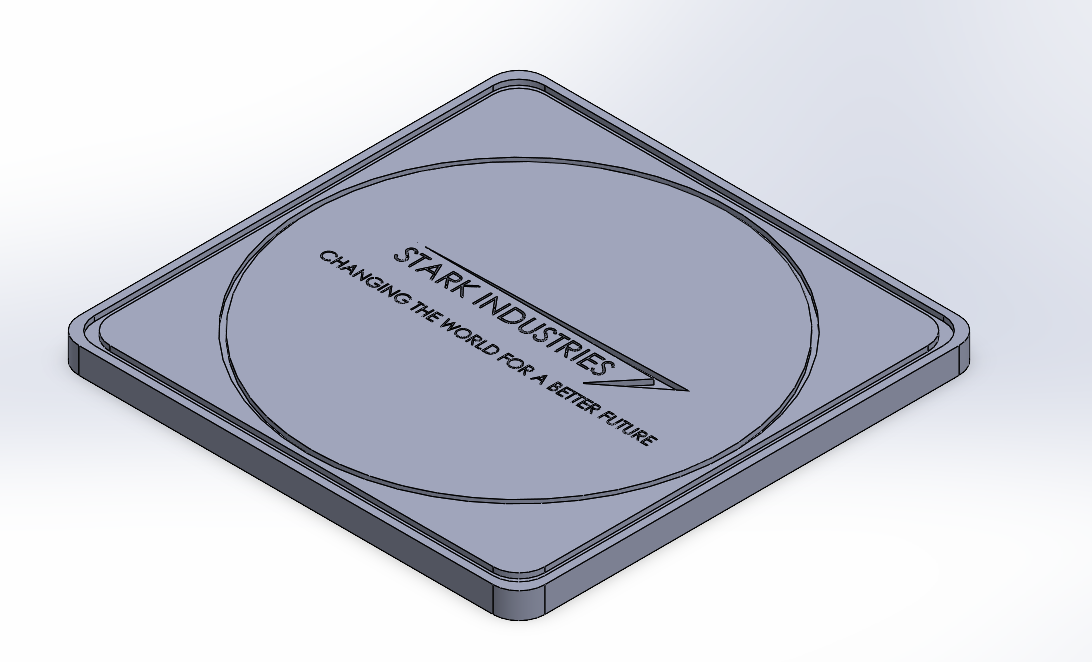 Stark Industries Tea Coaster