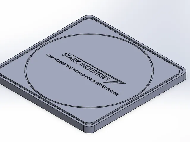 Stark Industries Tea Coaster
