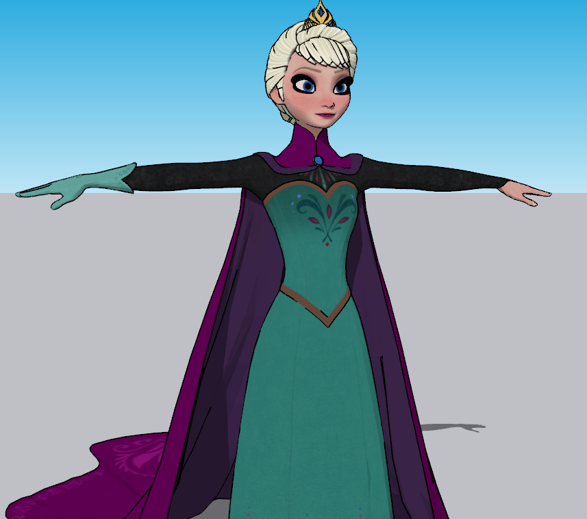 QUEEN ELSA - FROZEN