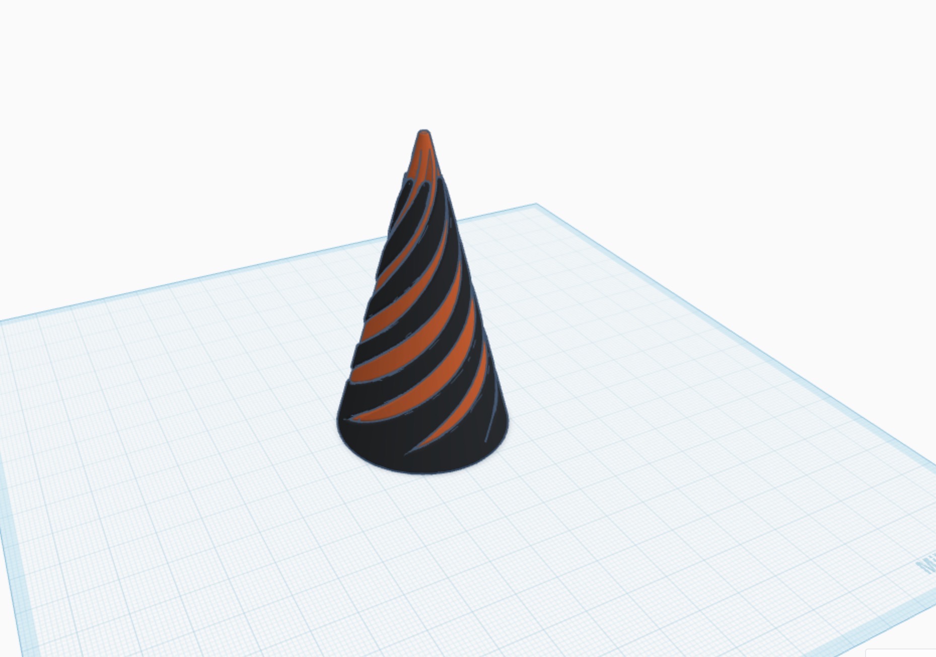 Spiral cone