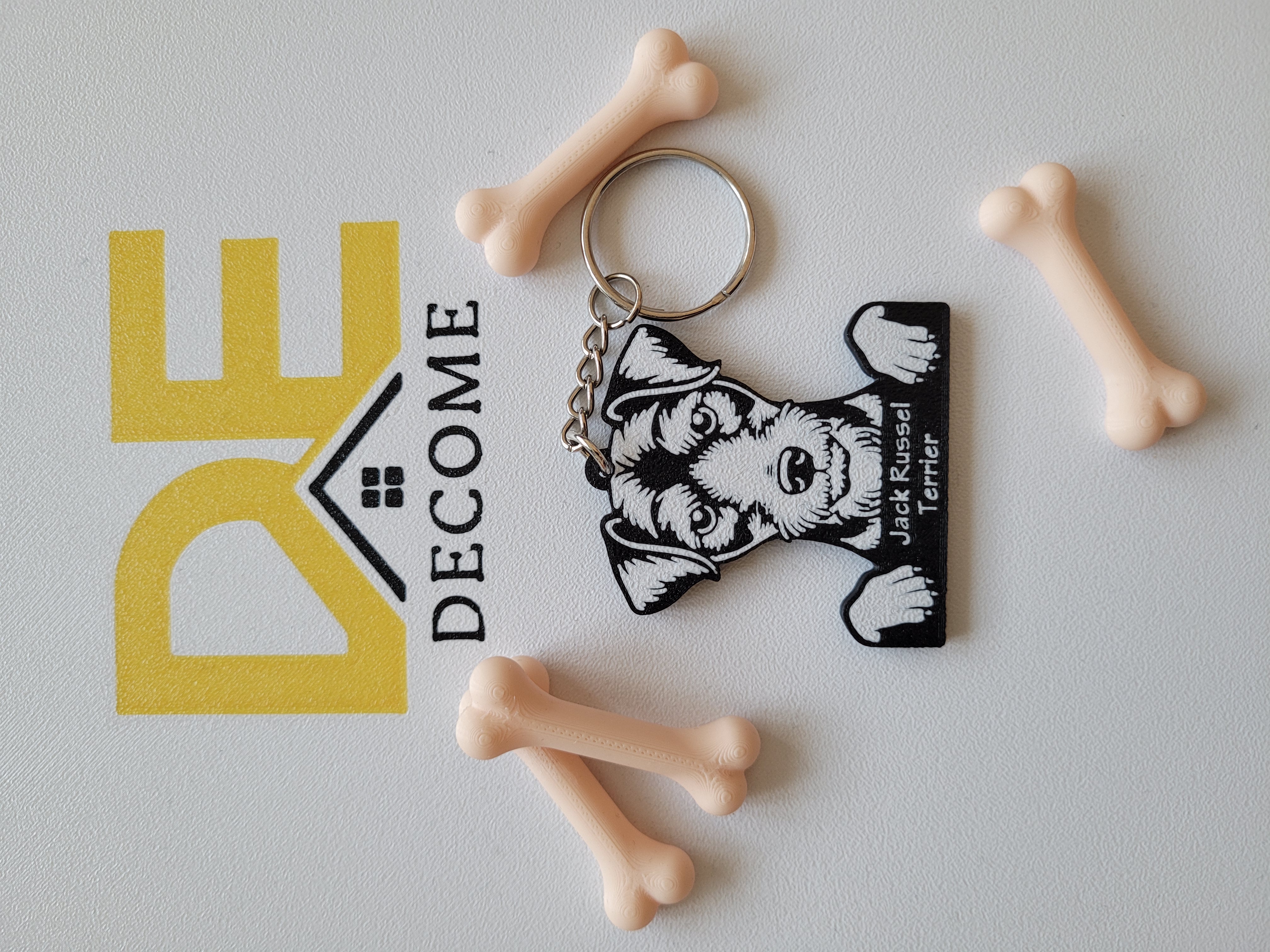 Jack Russel Terrier Keychain