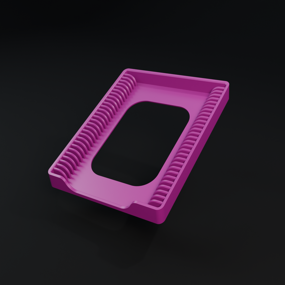 Yet another TCG toploader tray