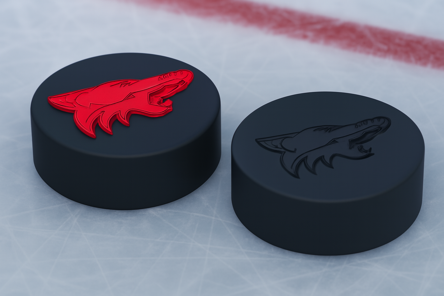 Arizona Coyotes NHL Hockey Puck Logo