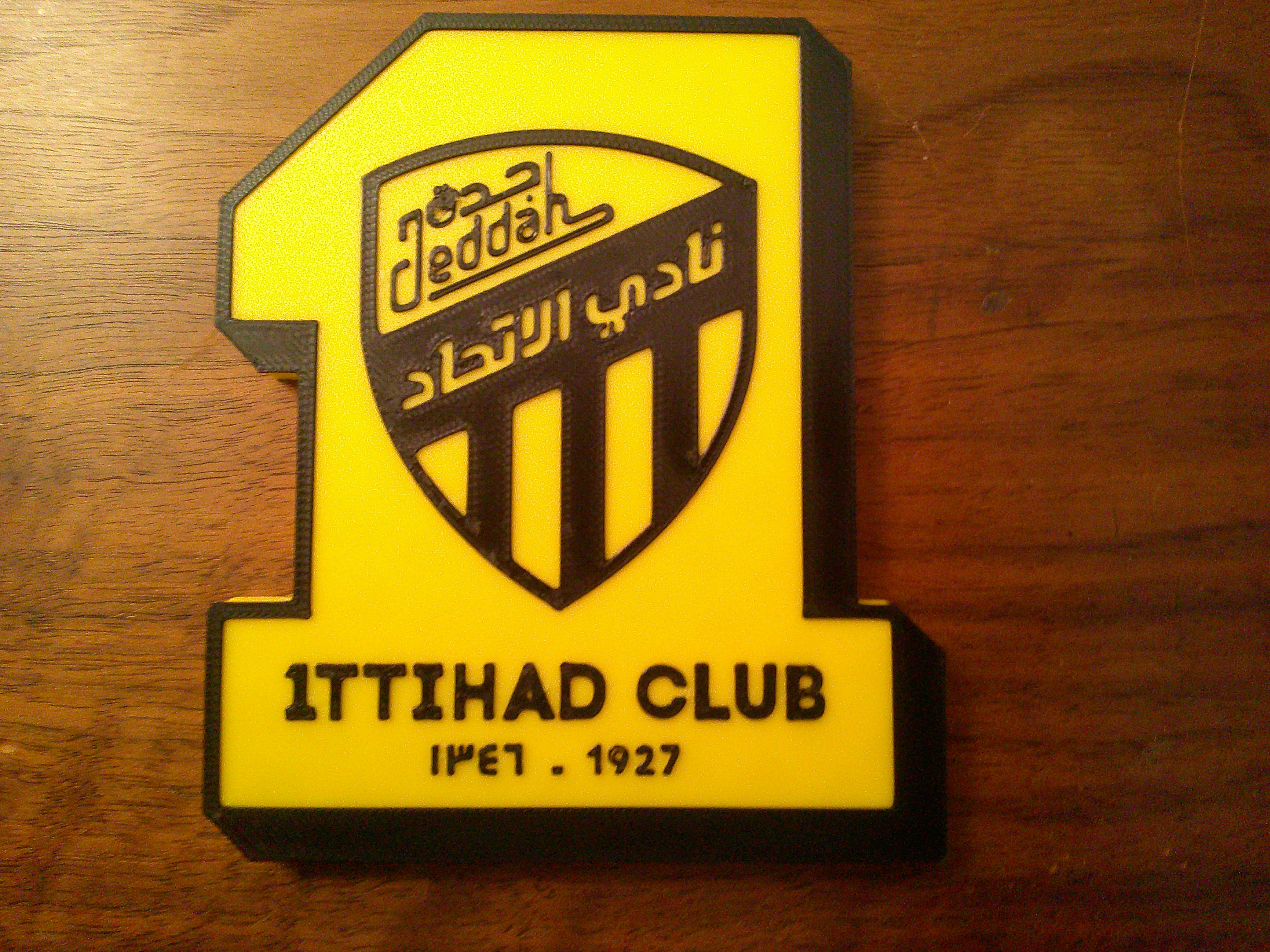 Al Ittihad Logo Coaster or Plaque