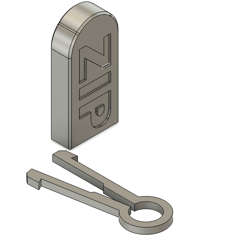 Miniatura 7 do modelo 3D The ZIP zipper pull
