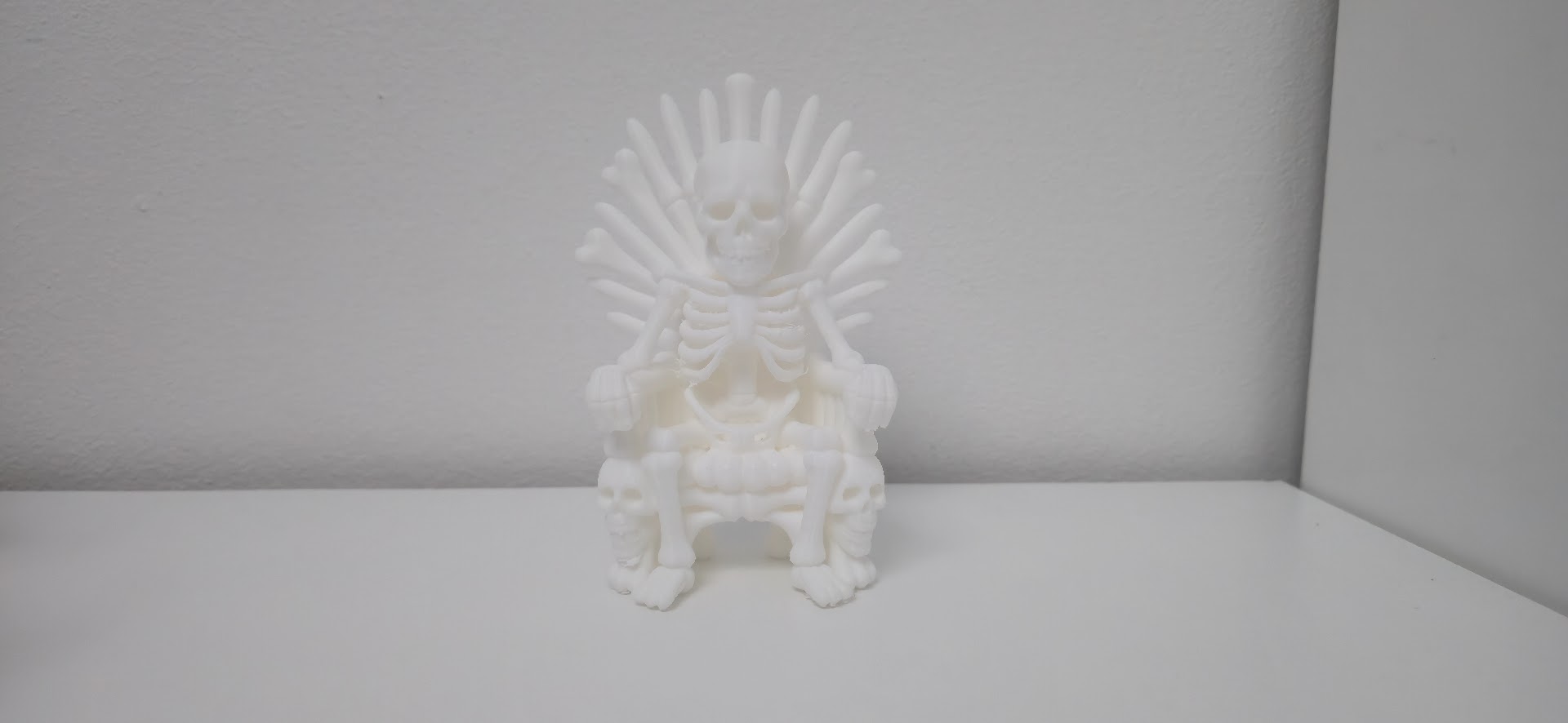 Skeleton on the Bone Throne