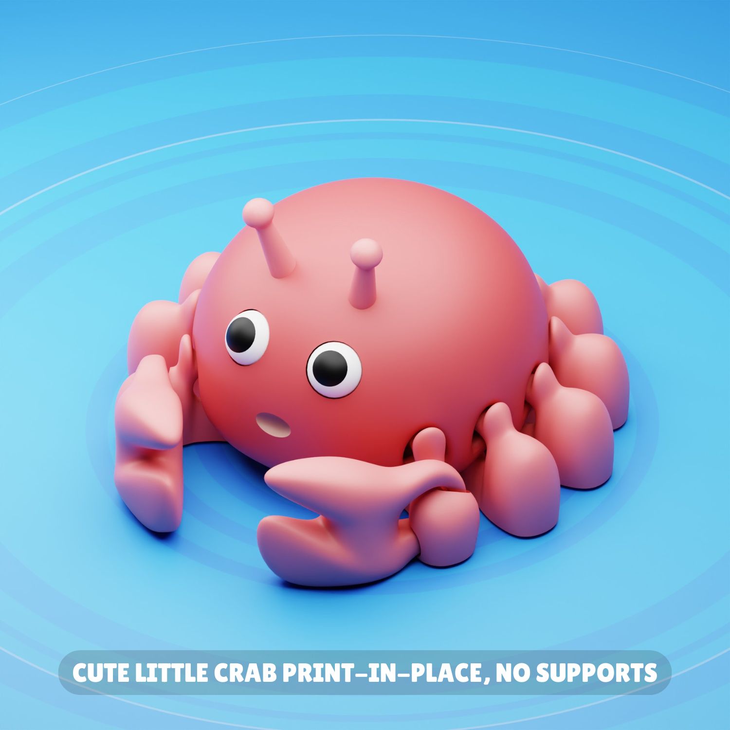 Miniatura 3 do modelo 3D Flexy Crab