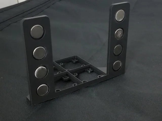 Gridfinity 2x2 Poop Bin & Mount