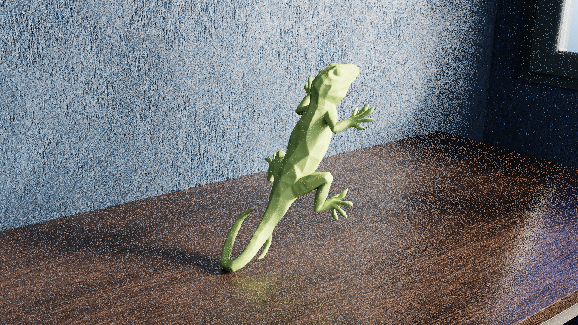 Low Poly Lizard — miniatura 2