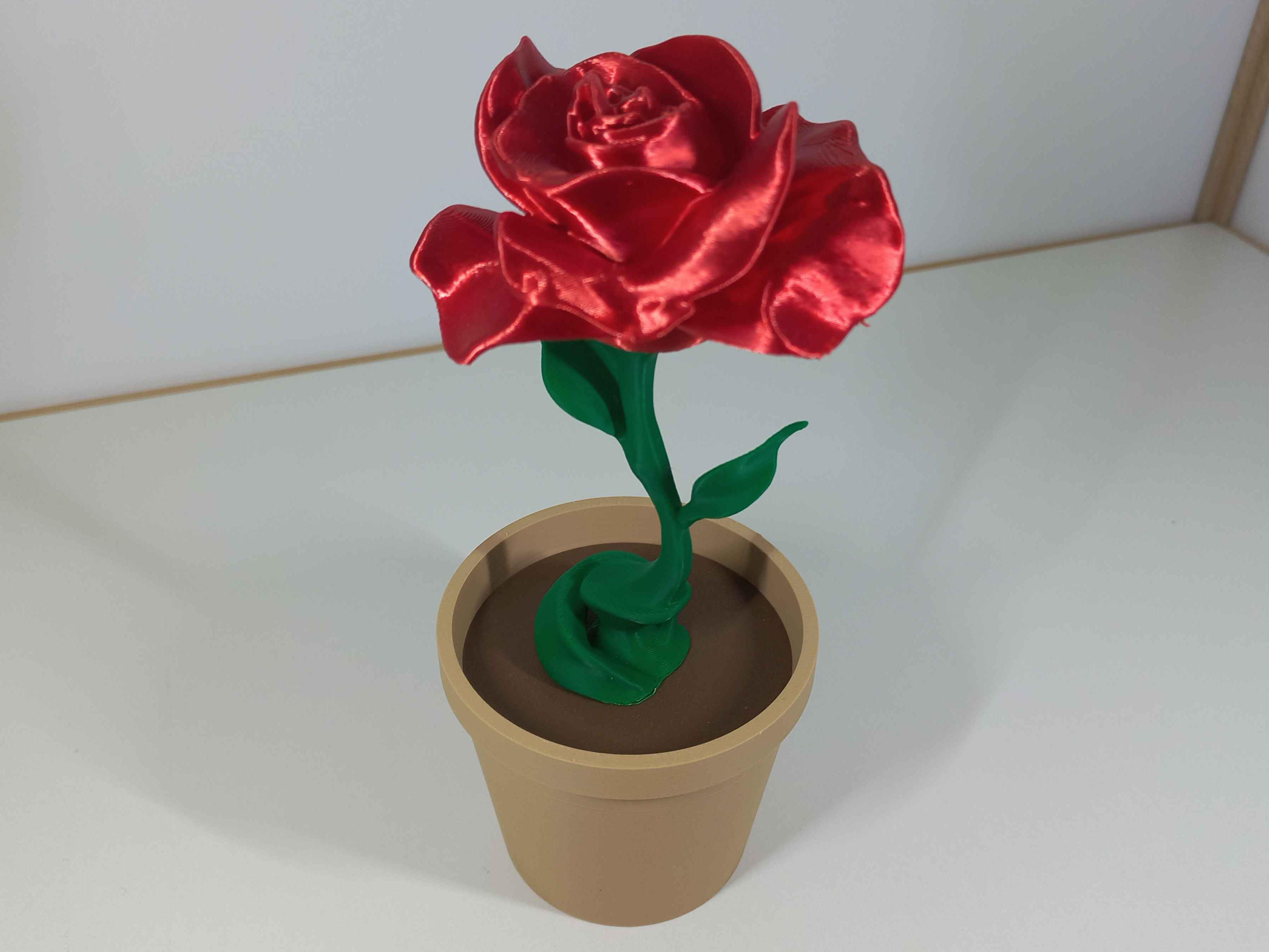 Multi Part Potted Rose (parametric) — thumbnail 4