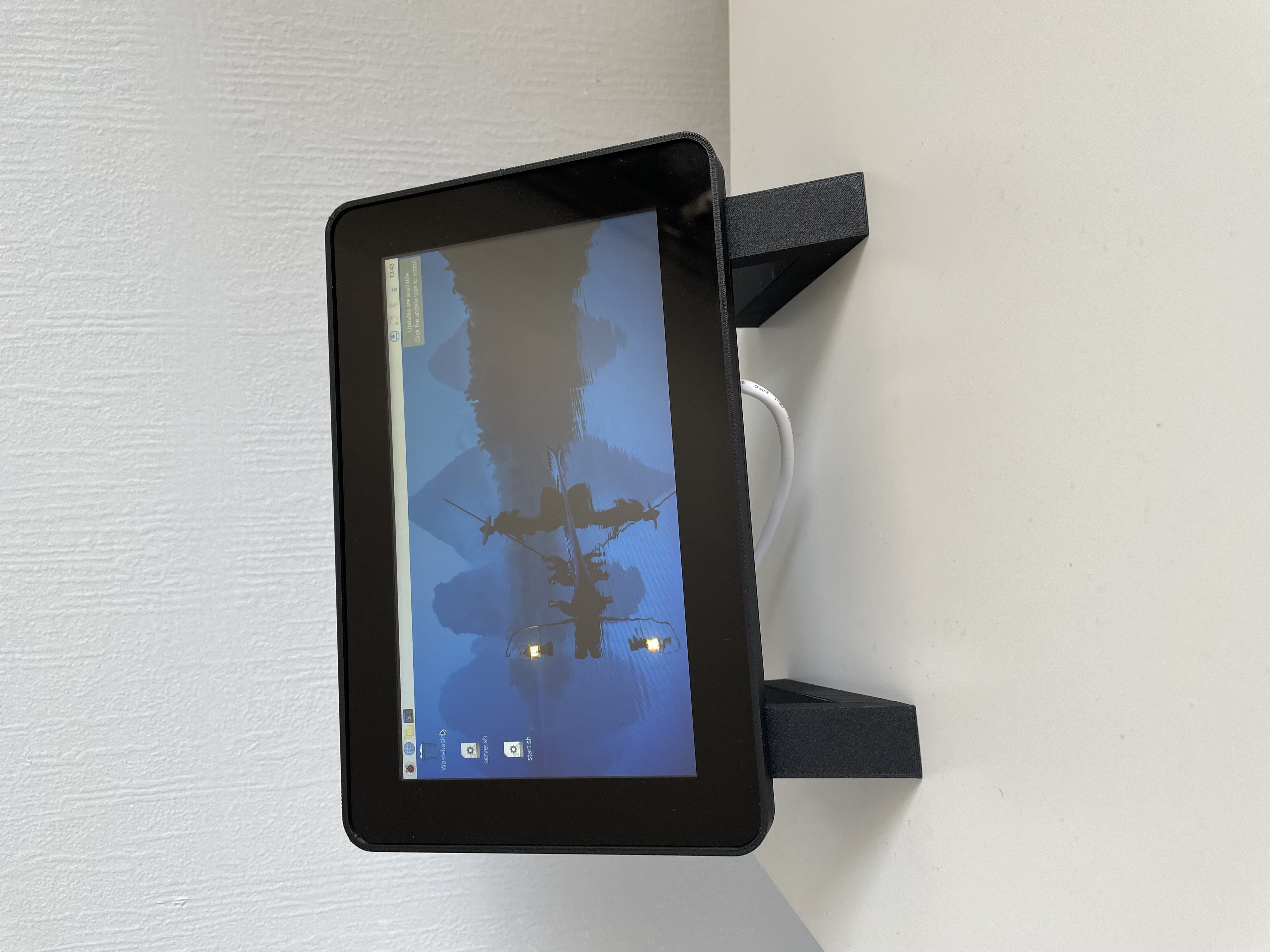 Raspberry Pi Touch Display 2 Case for Pi 5