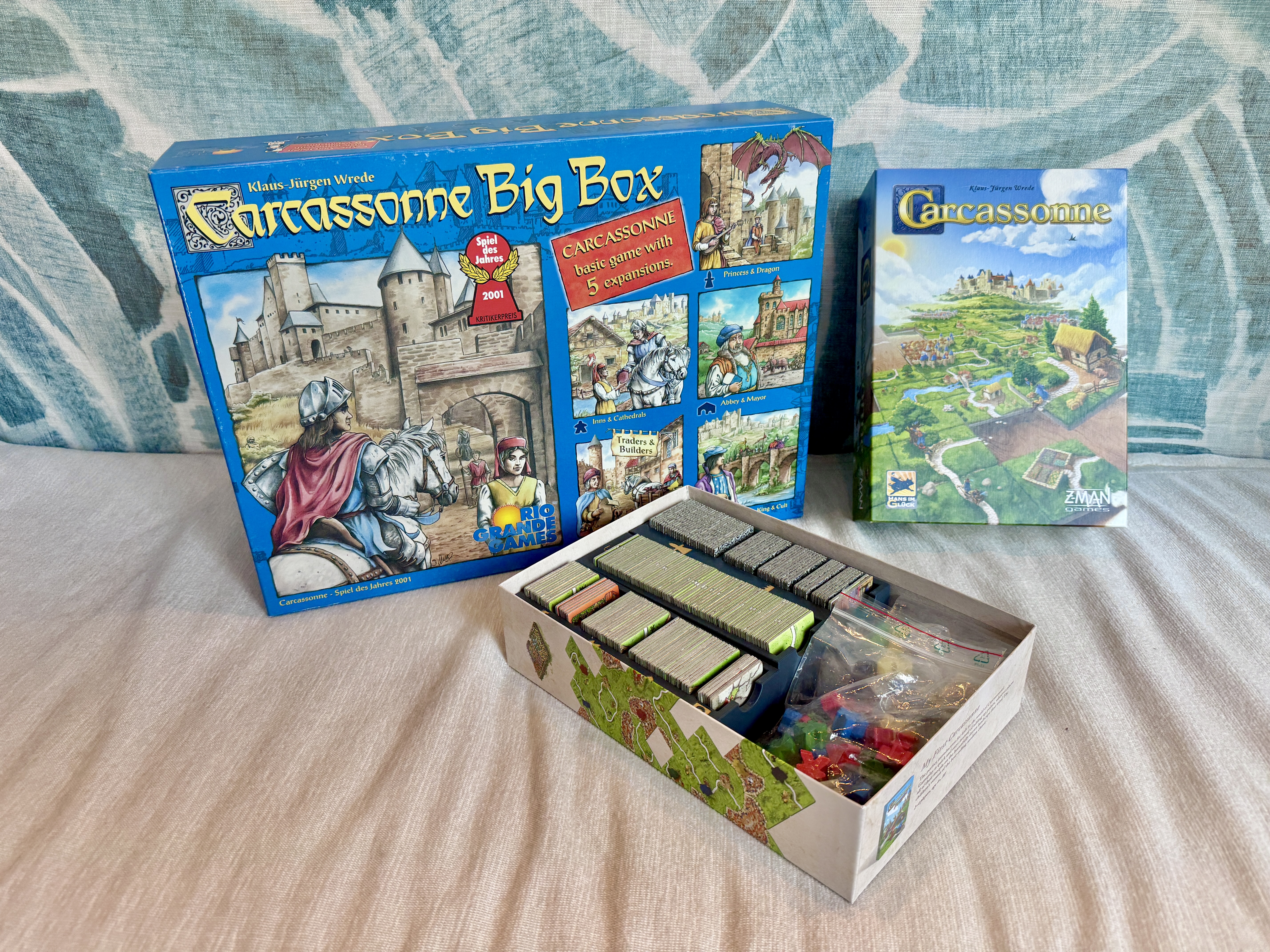 Carcassonne Big Box slim organizer (STEP)