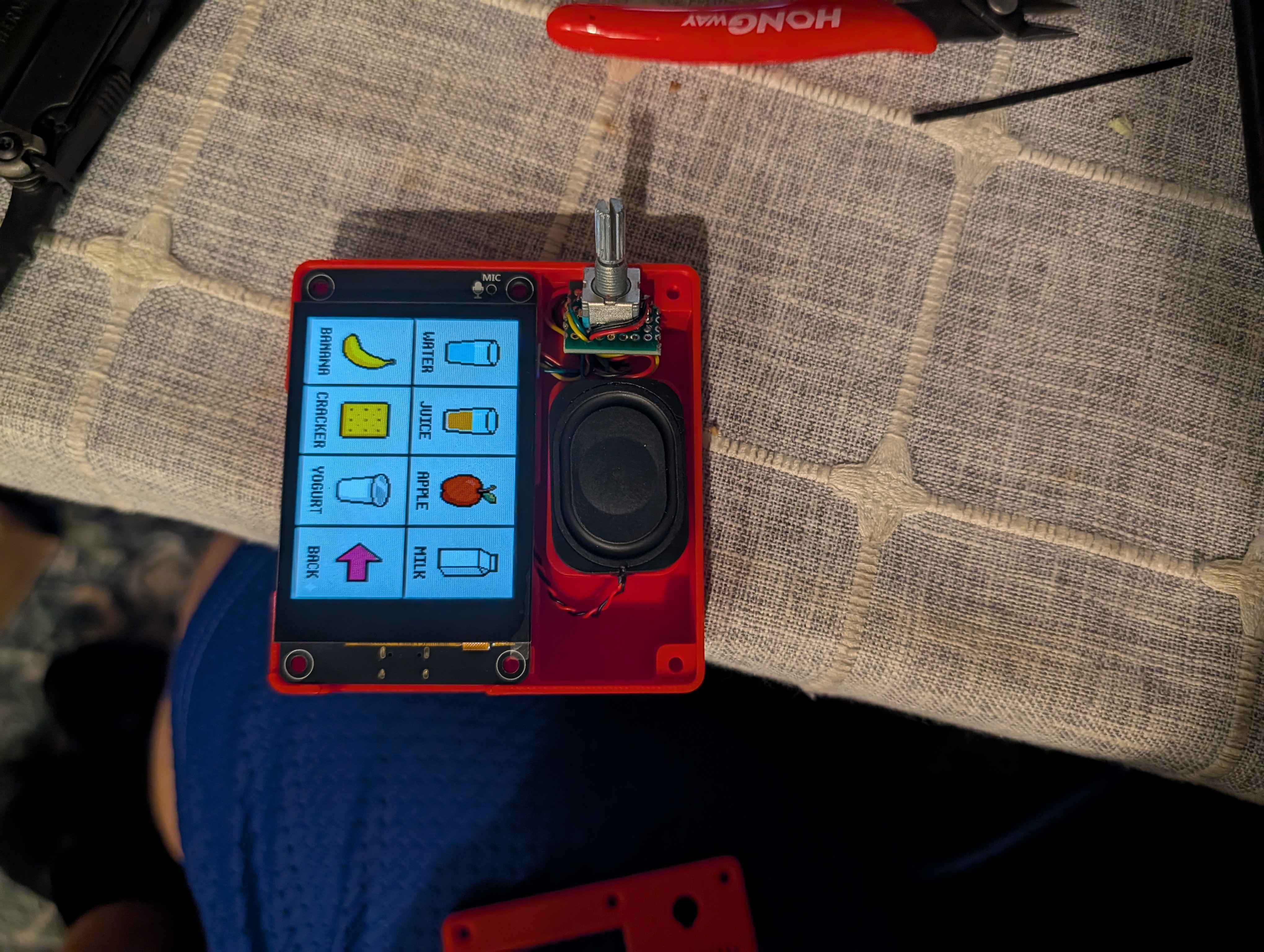 TRex Talk Assistive Communication Device CYD version