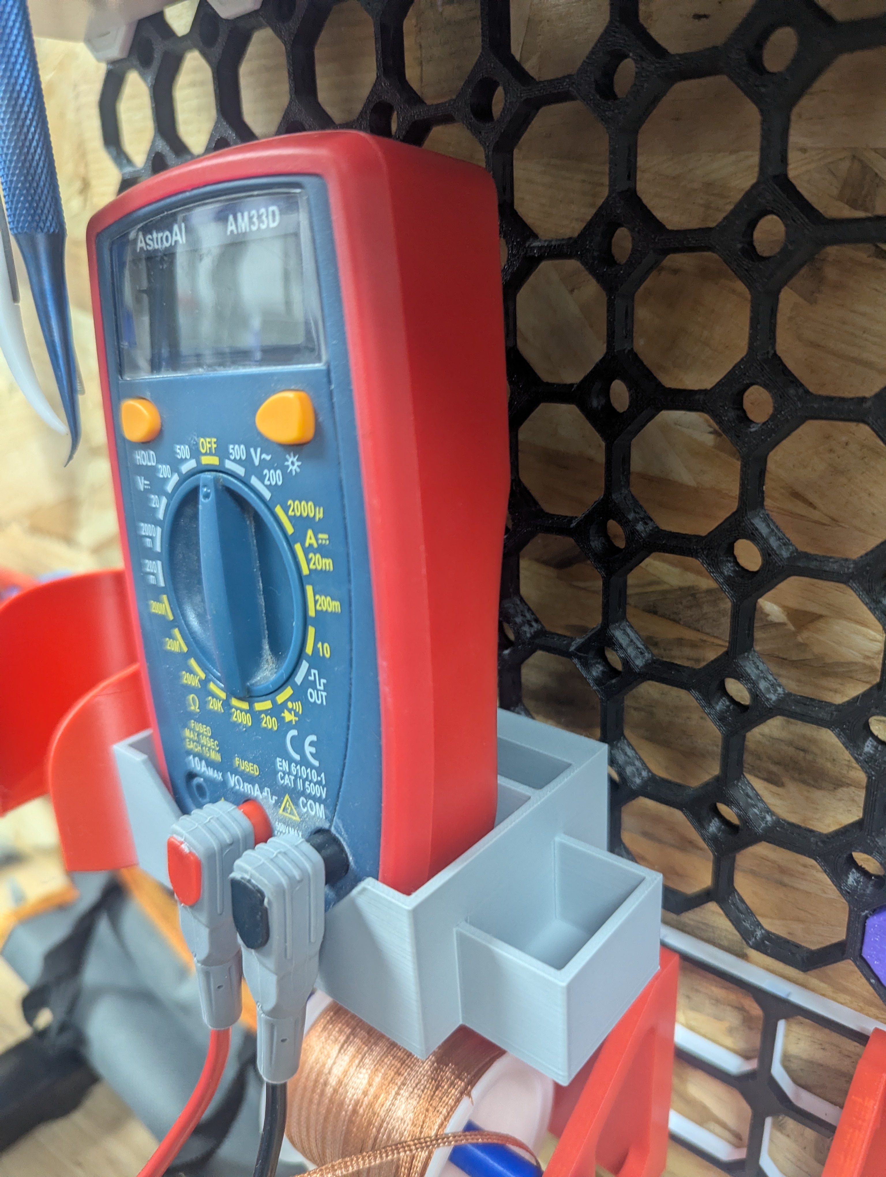 AstroAI Multimeter Multiboard Push fit Mount