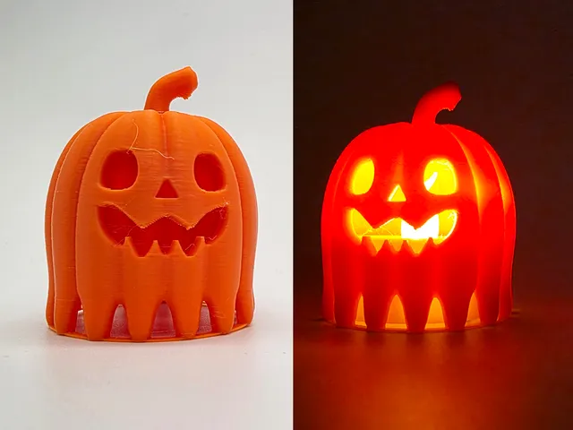Ghost-o-Lantern LED Tea Light Cover