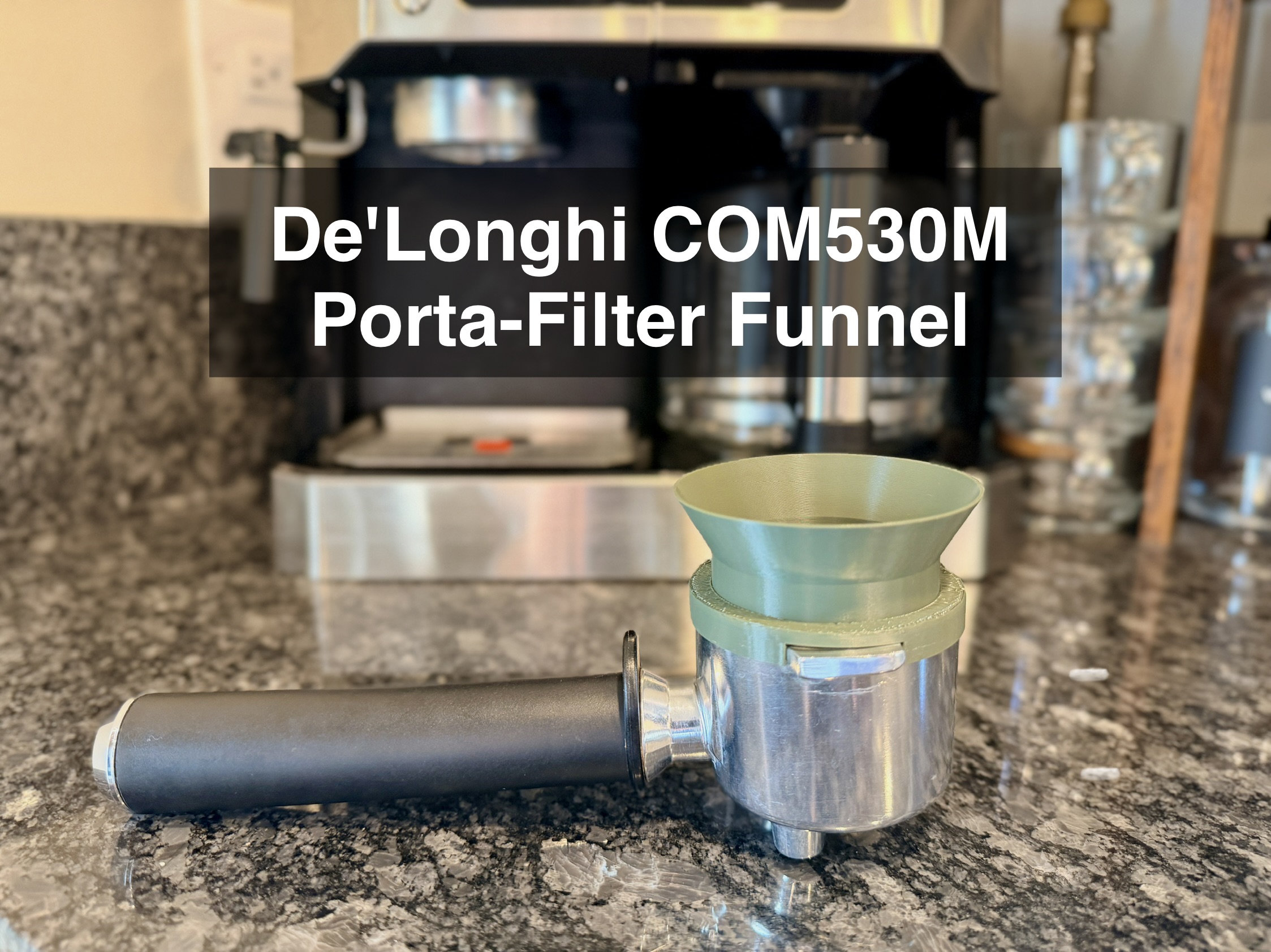 De'Longhi COM530M Porta-Filter Funnel