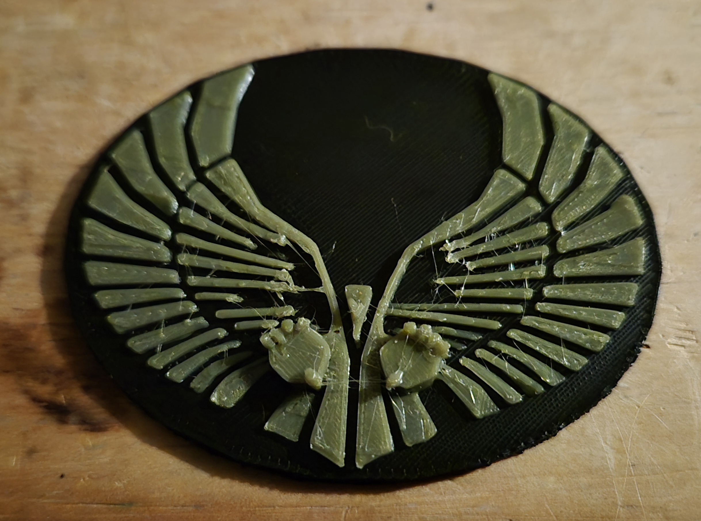 Romulan Badge Star Trek - Both Designs