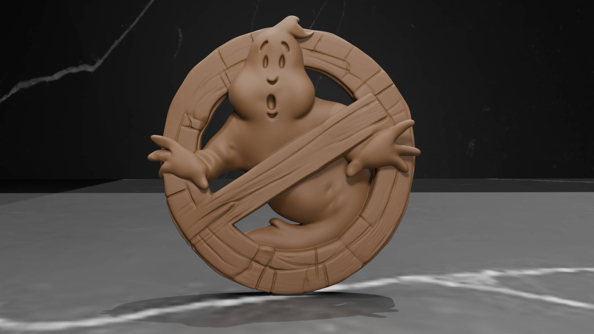 Ghostbusters Logo - No Supports