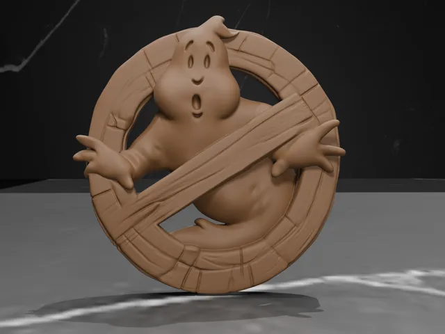 Ghostbusters Logo - No Supports
