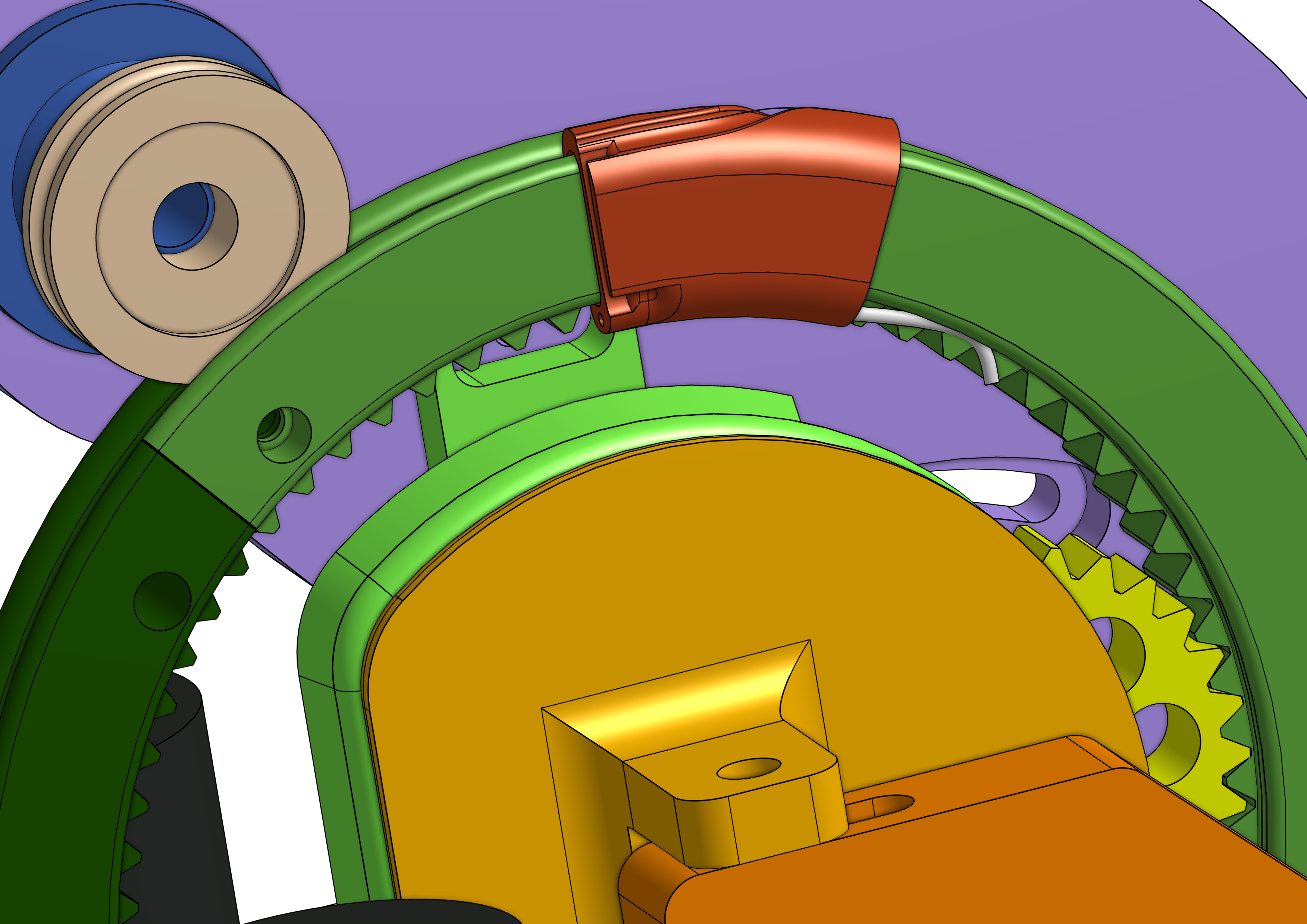 Miniatura 4 do modelo 3D Slider Type Toroidal Winder