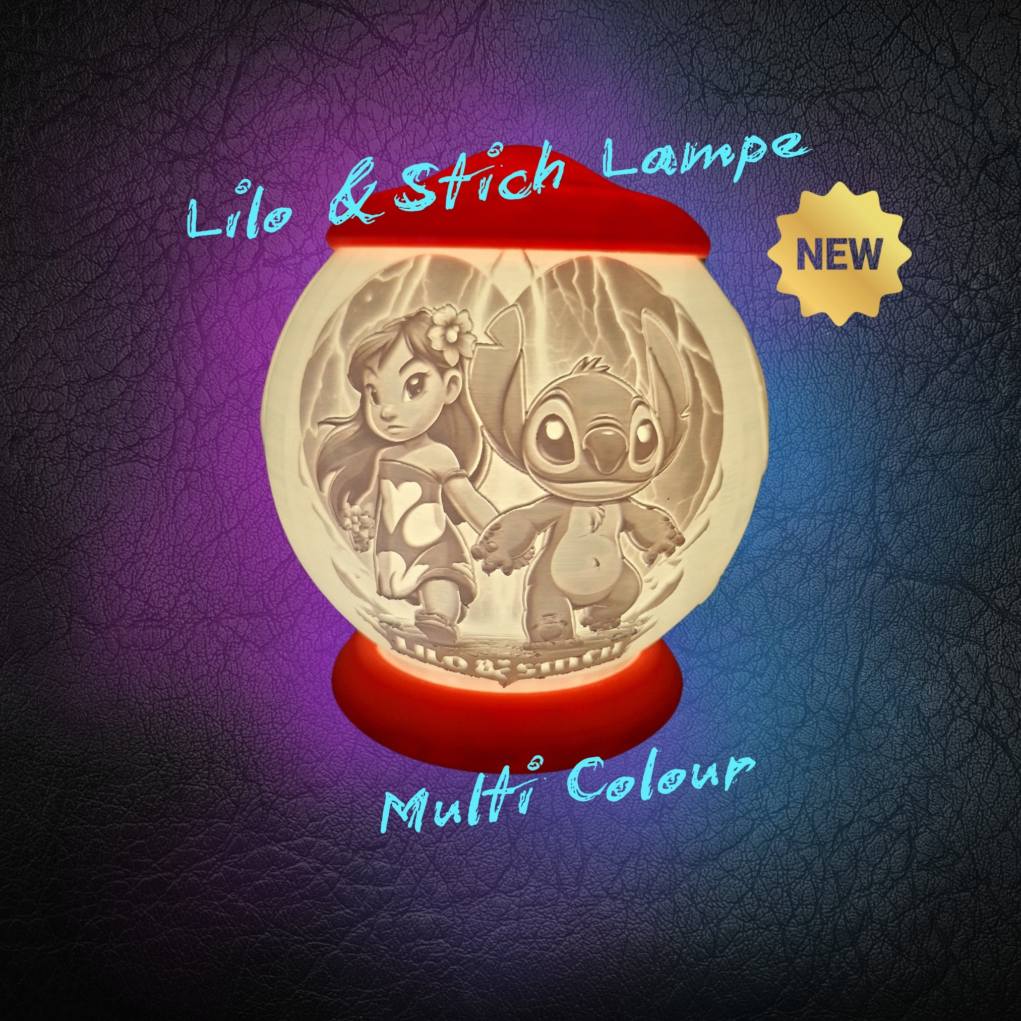 Lilo & Stich Lampe |Lithophane|LampeKit001