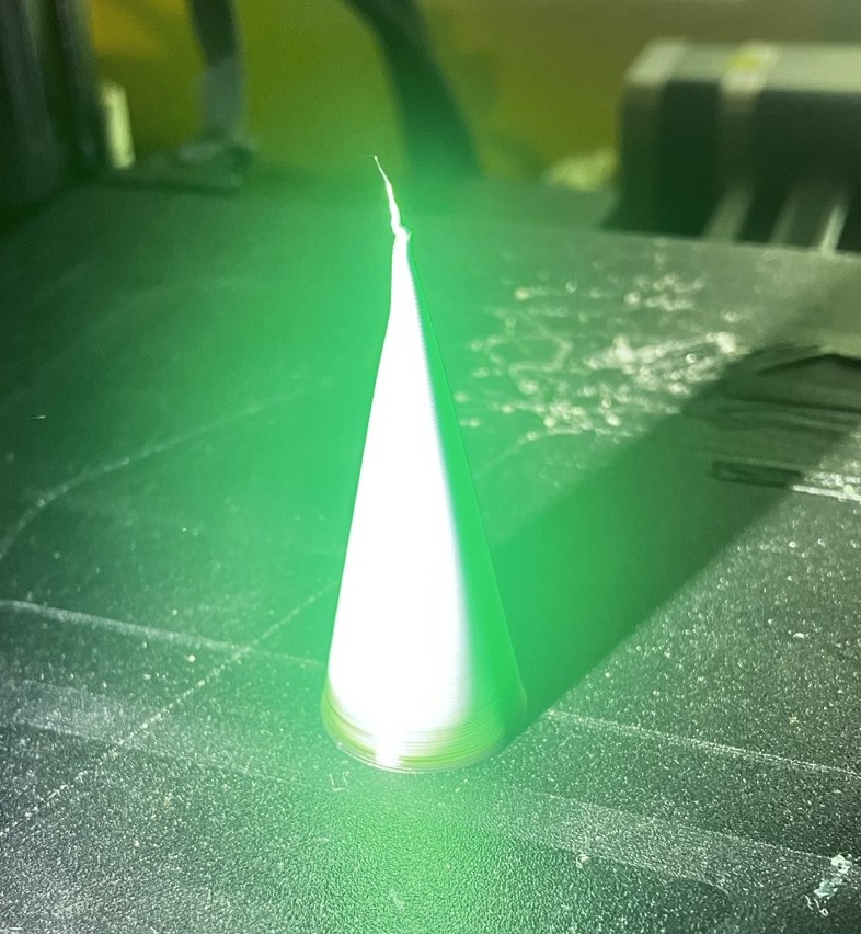 Fast cone test print 5min
