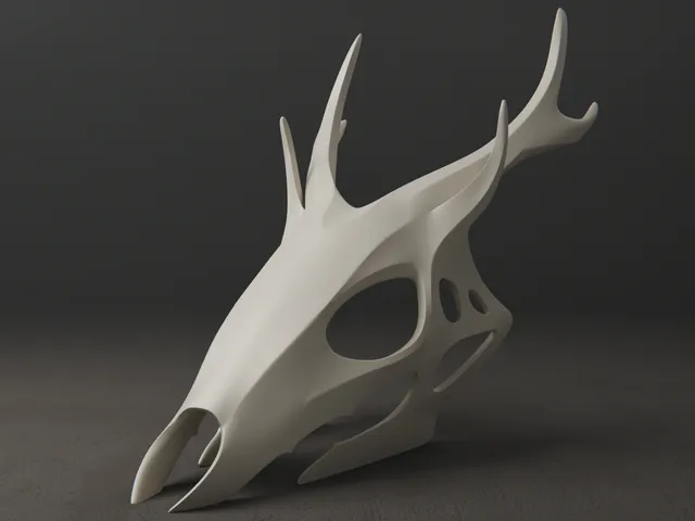 Wendigo skull
