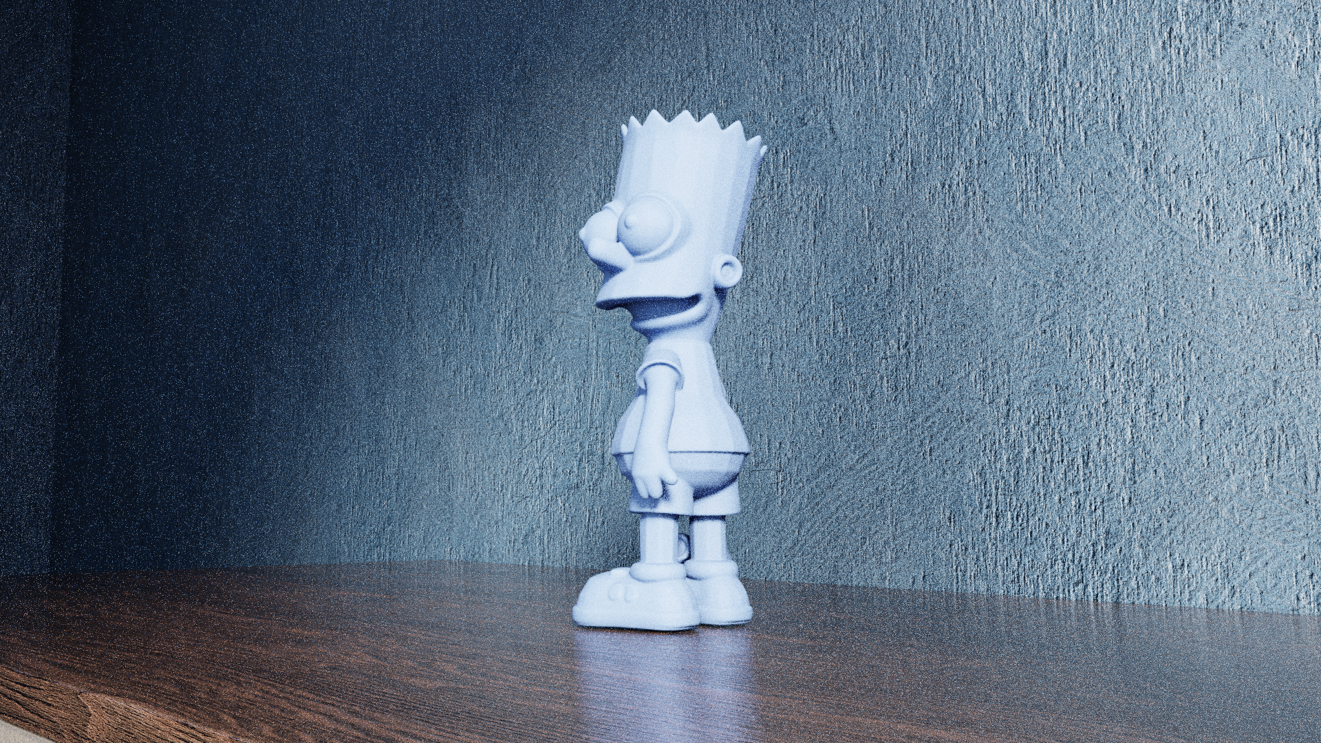Miniatura 7 do modelo 3D Low Poly Bart Simpson